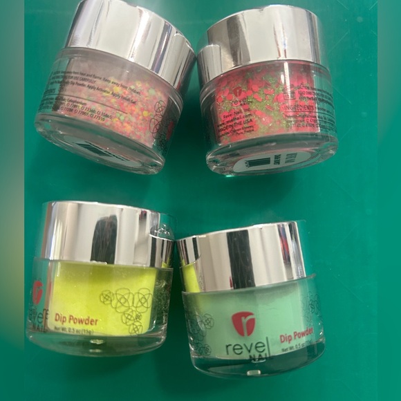 Revel Nail Dip Powder in shades Burst, Tangy, Zest - Picture 4 of 5